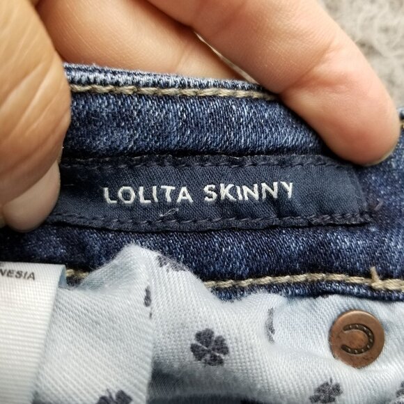 Lucky Brand Jeans Womens 29 Blue Lolita Skinny Stretch Denim - Picture 13 of 16